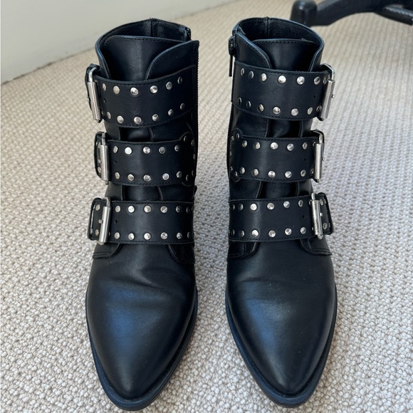 Steven Women's Hazan Studded Booties - size 6 - Picture 2 of 6